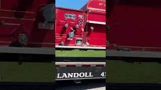 Here is one way to find out if the parking brake works on an old rig!   #vintagemedia #firetruck