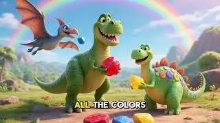 Dino Color Adventure | Fun Dinosaur Story for Learning Colors