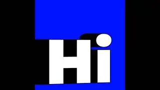 Hi Sticker Animation | Motion Graphics