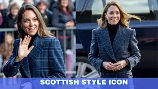 Kate Middleton&rsquo;s Scottish Style: Princess of Wales Tries Traditional Tartan Weaving