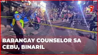 Barangay Counselor sa Cebu, binaril