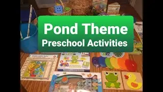 Pond Theme Preschool Activities