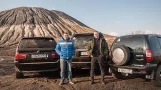 land cruser prado 150, chevrolet niva, bmw x5 e53 на бездорожье