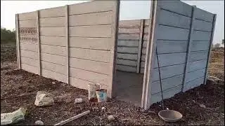 Precast room construction at DMK Landfencing & precast  9956266366