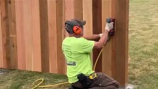Build a Cedar Privacy Fence Part 3 – Install the Pickets