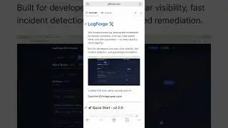 #logforge #logging #log #kafka #docker #java #python #nodejs #automation #datascience #ai #ml #data