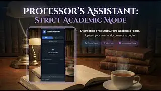Build an Professor's Assistant : For distraction-free learning | Hackathon #dezyneecole #sentry