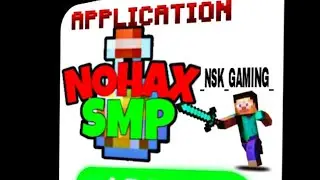 Application for Nohax SMP #blindpvp #nohaxsmp