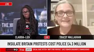 TalkRadio | Tracey Mallaghan talks with Claudia-Liza | 29 December 2021 | Insulate Britain