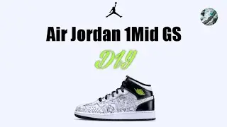 Air Jordan 1 Mid GS / Diy