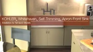 Kohler Whitehaven Sink Installation - Tall Apron - eFaucets.com