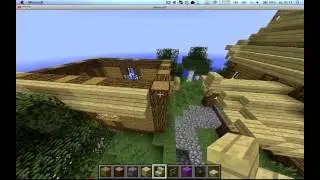 Minecraft - Lets Build (part 1) a Asian House