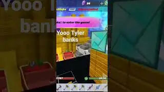 I met @TylerBanks In his island #blockmango #bmgobedwars