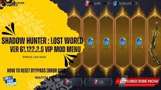 Shadow Hunter 60.122.2.0 MOD VIP NEW M/OD Menu #shadowhuntermod #shadowhuntermodmenu