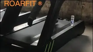 motorized treadmill running machine shake-testing