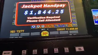 Keno Jackpot Hand Pay on Four Card Keno at Yaamava&rsquo;