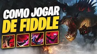 Como Jogar de FIDDLESTICKS Build e Runas no WILD RIFT!