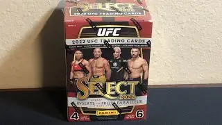2022 Select UFC Blaster box review @ufc @panini
