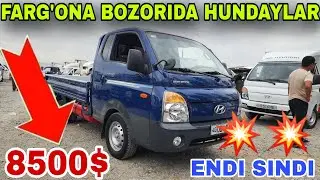 18 AVGUST FARGONA BOZORIDA 8500$ HUNDAY PORTER SOTLADI VARYANTGA HAM BOR