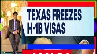 🇺🇸🚨 Texas FREEZES H-1B Visas | Tech Jobs Shockwave 2026 🔥