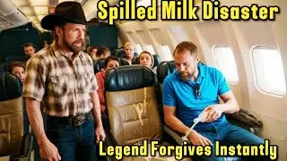 Spilled Milk Humiliates Chuck Norris &mdash; One Minute Later, Redemption