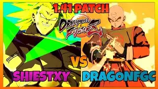 DBFZ 1.41 - SHIESTXY vs DRAGONFGC gameplays (Labcoat 21, S & Z Broly vs Baby 2, Janemba, Tenshinhan)