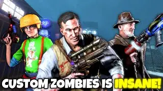 Console Peasant Tries CUSTOM ZOMBIES for the first time!
