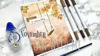 Plan With Me | November 2018 Bullet Journal Setup + Free Printable