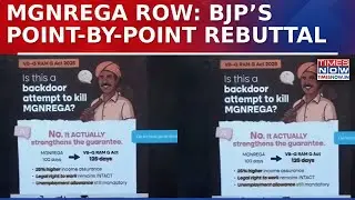 MGNREGA Renaming Row: BJP Fact-Checks Opposition, Issues 12-Point Counter To INDIA Bloc Claims