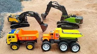 Xe Cẩu Múc Cát / Xe Tải chở Đất / Máy Xúc Điều Khiển Từ Xa / Ô Tô Cần Cẩu / Xe Đồ Chơi / Xe Cứu Hộ