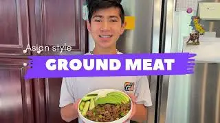 🍲Asian Style Ground Meat Prep | Flavorful & Easy Recipe 🍲 Protein Bowl #protein #recipe #easyrecipe