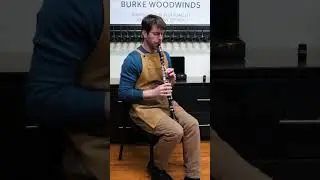 Playtesting the Buffet Crampon Festival Clarinet model at Burke Woodwinds