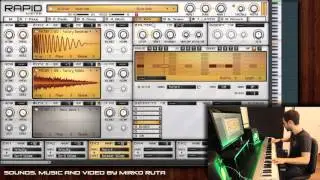 Splitted Flute Ambient Sound made with RAPID  VST