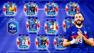 I Built Best France National Squad 2022 World Cup - FIFA Mobile