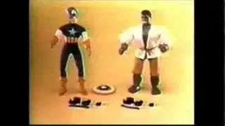 Mego 12 inch Captain America and Hulk Commercial