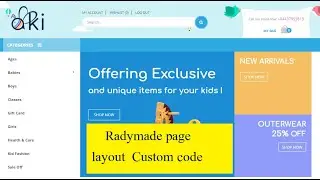 Aki – Theme  Home Page Setting up | Download page layout custom code