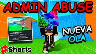 #SHORTS 🌊 ADMIN ABUSE 🌊 ESCAPA DEL TSUNAMI POR BRAINROTS 🌊 NUEVA OLA 🌊 TODA LA BSAE DE LUCKY 🌊
