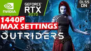 Outriders | RTX 3070 | i5 10400F | 1440p | DLSS Quality | Max Settings