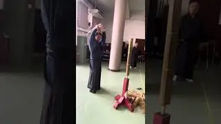 Iaiziri with a Japanese sword: 🗡️Real Japanese swords are heavy!