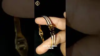 Chanel Hinge Bracelet (18k Gold-Plating) Anti-Tarnish - ₹ 2,400.00 #shorts #chanel #bracelet