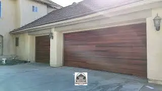 Wood Like Planks | Cedar Garage Door