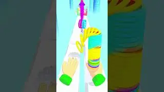 Rainbow 🌈 Toy Spring Run #shorts #gaming