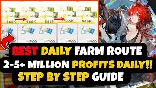 NEW Optimized Daily Farming Method/Route For Arknights Endfield Stock Bills
