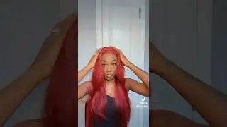 Cute being hair 99j install #wigtutorial #wigs #99jwig #hairstyle #wiginstall #fallwigcolor