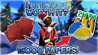 I OPENED 15,000 WRAPPING PAPERS &ndash; Was It Actually Worth It? (RuneScape 3)