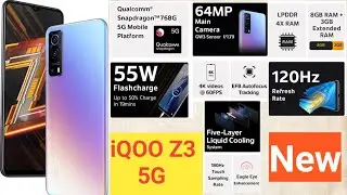 iQOO Z3 5G (8GB RAM, 128GB Storage) #mobilefeaturesdotcom&nbsp;