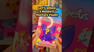 Let&rsquo;s unbox a Neopets Mystery Plush! 🤩 #Neopets #Nostalgia