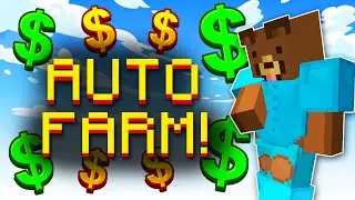 The ULTIMATE AUTO FARM in Minecraft Skyblock!