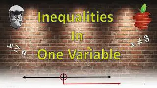 Inequalities in One Variable for Algebra 1 - The Bearded Math Man