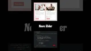 News Slider #coding #webdesign #learnwebdev #htmlcss